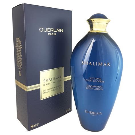 shalimar lotion by guerlain.